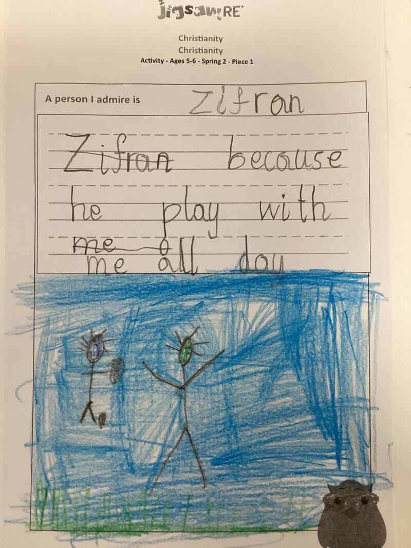 Image for the Tweet beginning: In Year 1 this week